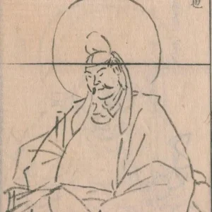 タカミムスヒの姿を描いた図