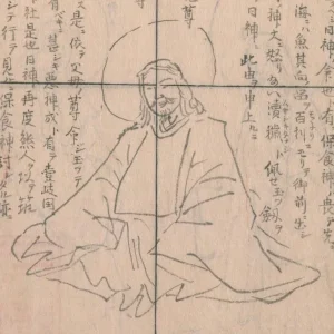 ツクヨミの姿を描いた図